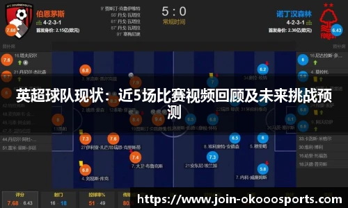 英超球队现状：近5场比赛视频回顾及未来挑战预测